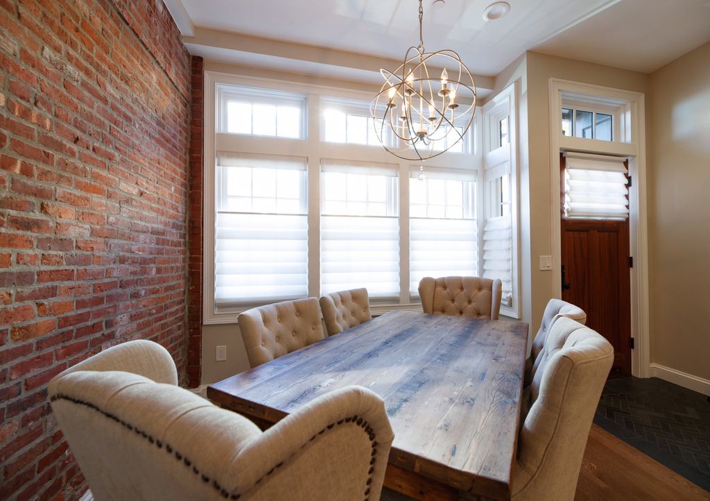 Finish dining area of large project