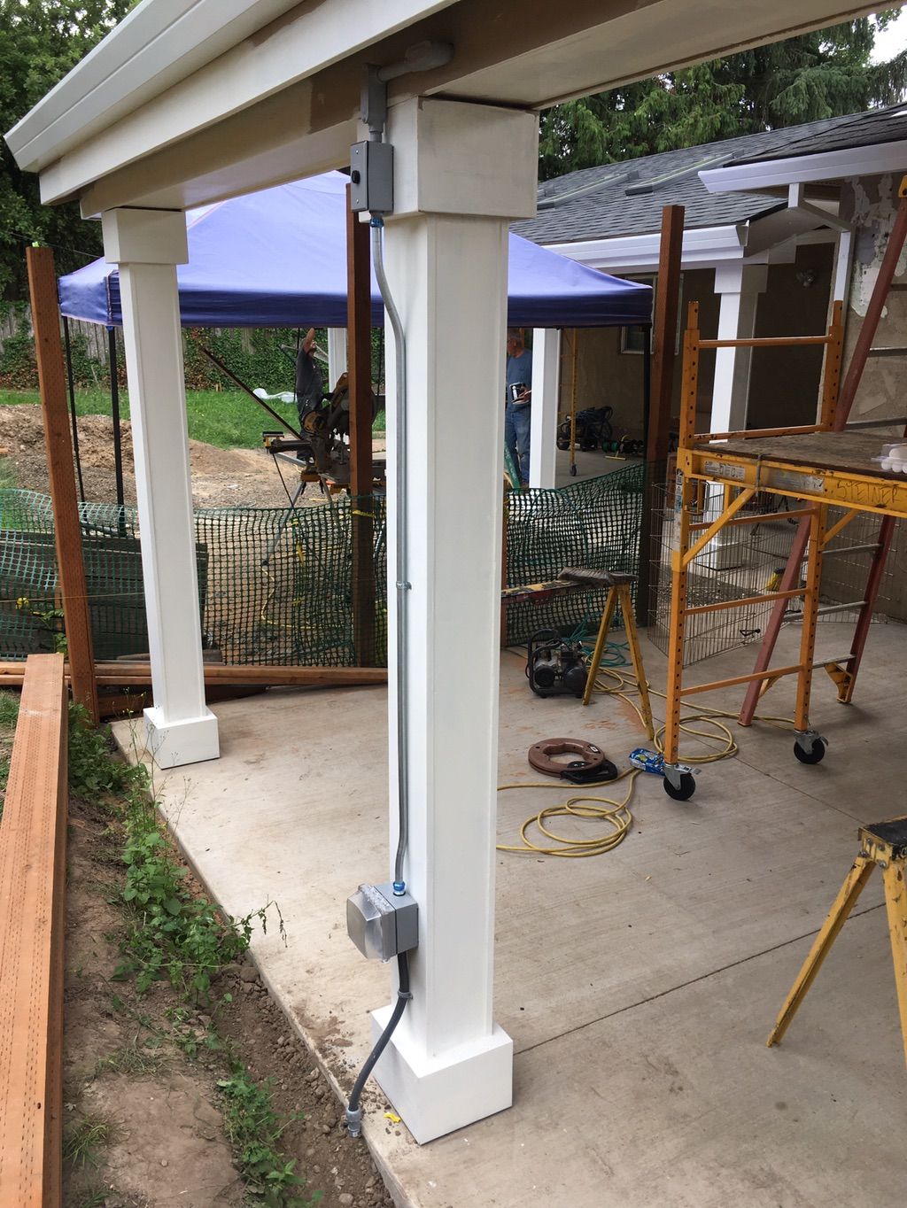 Project that I took over after pipe was already in