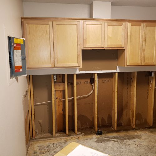 Kitchen Mold - Remediation Complete