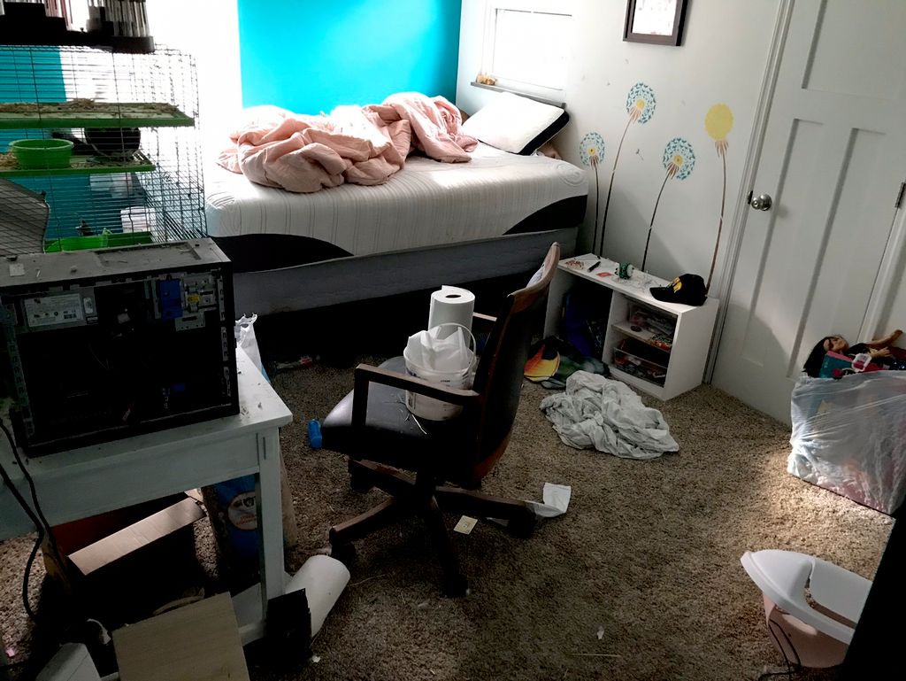 bedroom before
