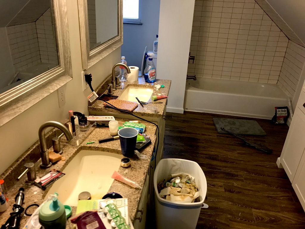 Bathroom before 