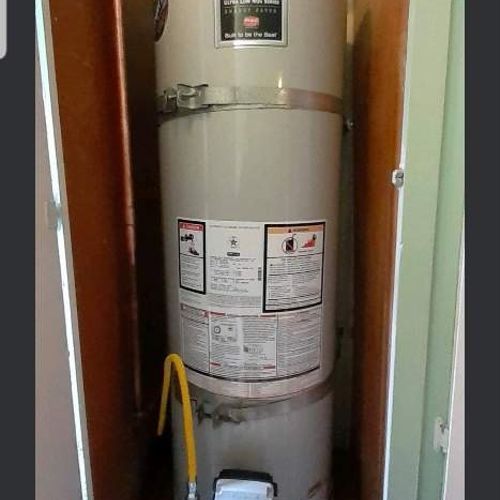 We had to replace our old water heater. I am very 