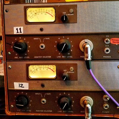 Vintage microphone preamps help us get the sound c
