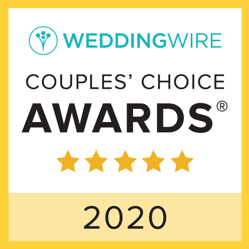 Wedding Wire 2020 Couples Choice Award