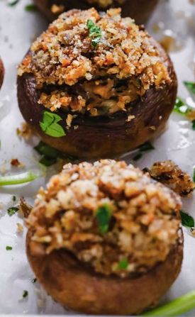 Mini Stuffed Mushrooms