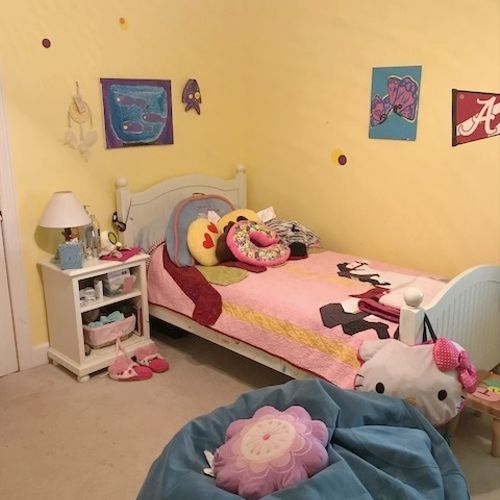 Child's Bedroom After