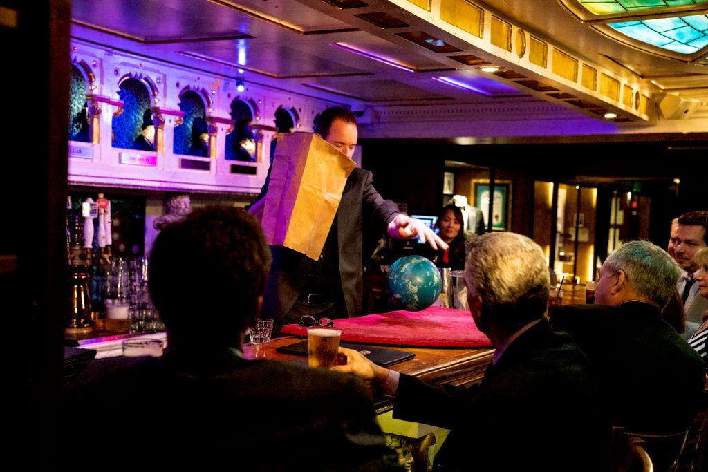 The Magic Castle and a Bowling Ball