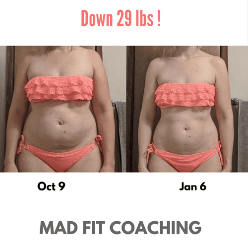 down 29 lbs in 12 weeks! 