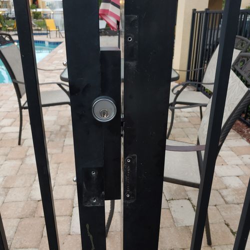 Pool lock conversion 