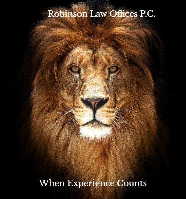 When Experience Counts, Hire Robinson Law Offices 