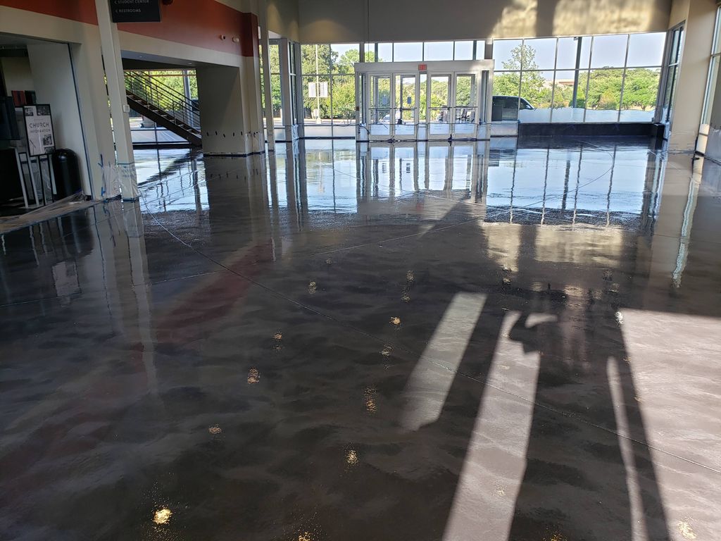 church stain after