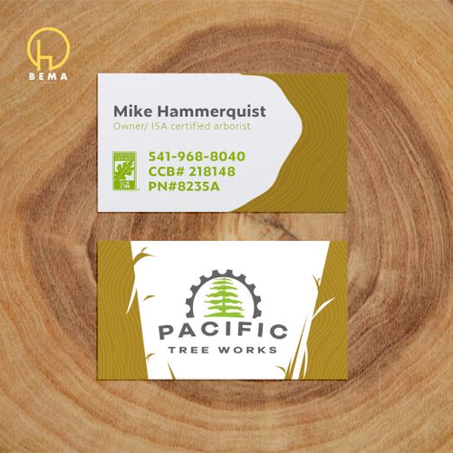 Pacific Tree Works Business Card