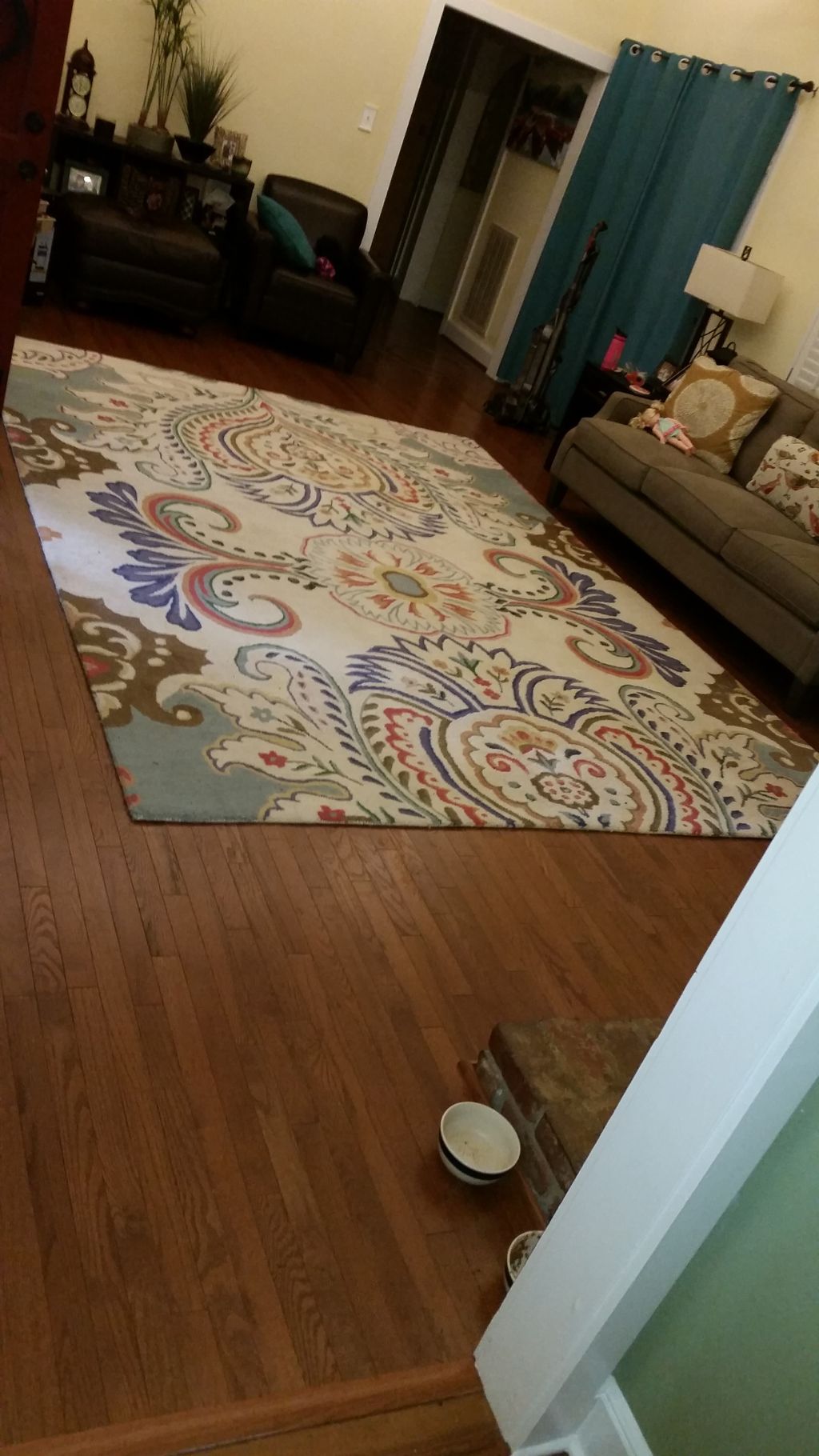 Before Cleaning Of A 8 X 10 Rug