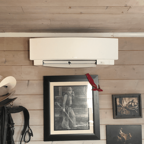 Ductless system-indoor unit