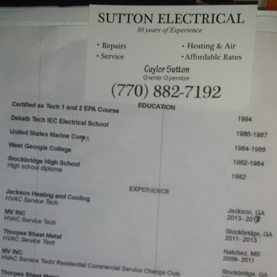 Sutton services