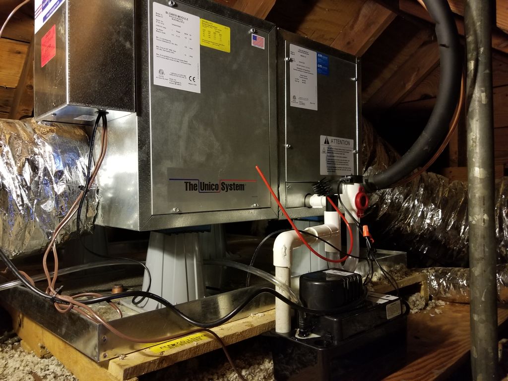 High Velocity Unico Air Handler