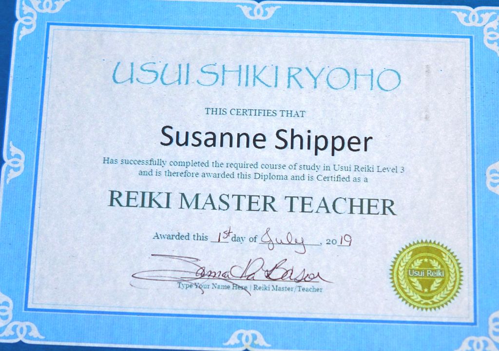 Reiki Master Certification