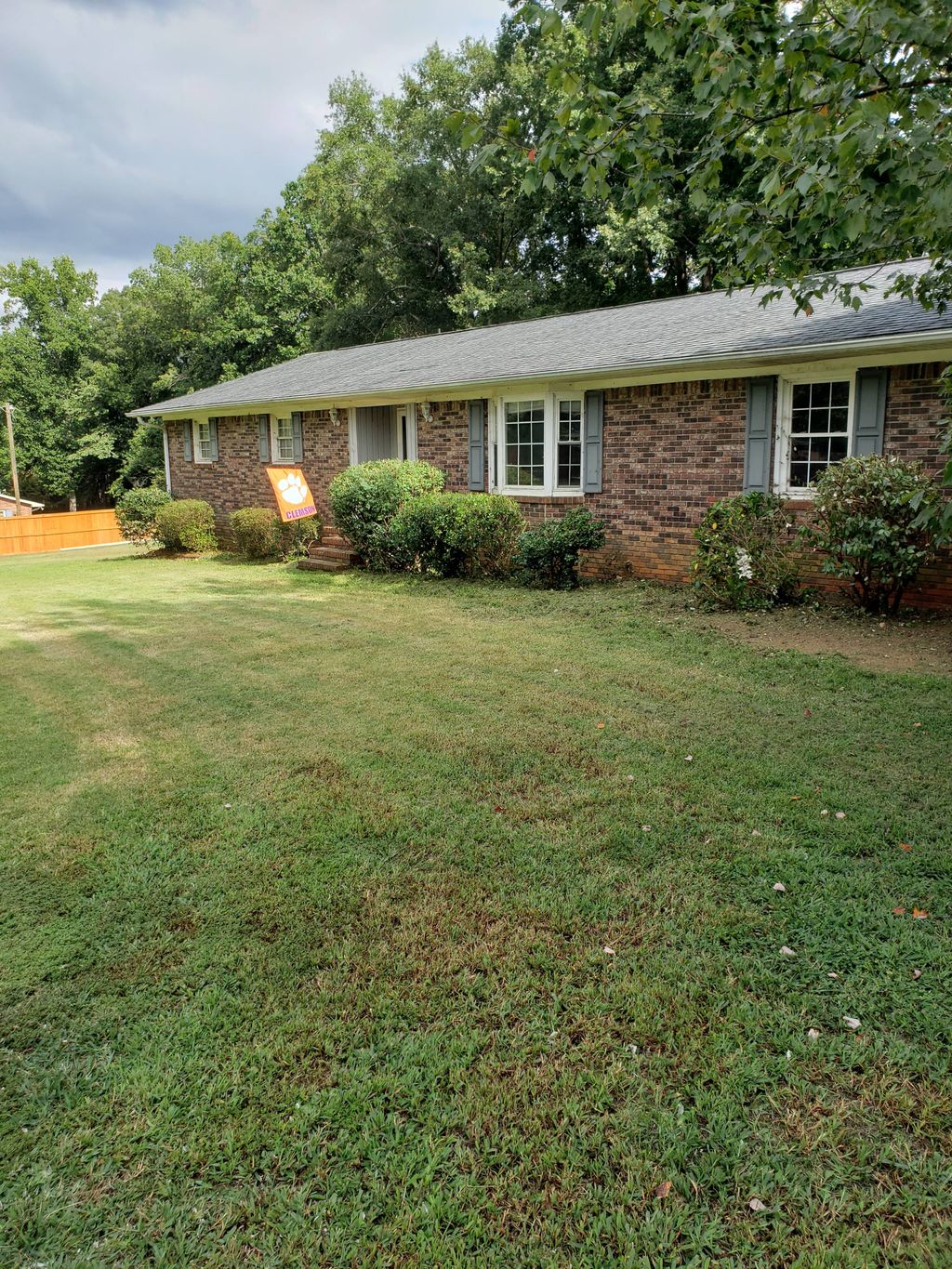 after picture of shrubs being trimmed for shaping 