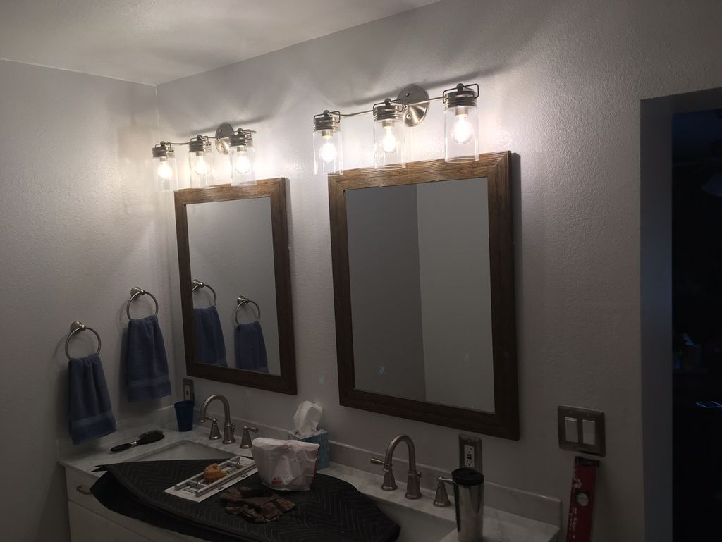 Frame new bathroom, plumbing, electrical, drywall,