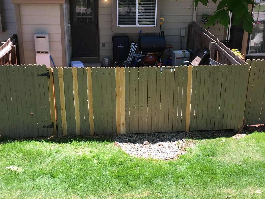 Fence repairs 