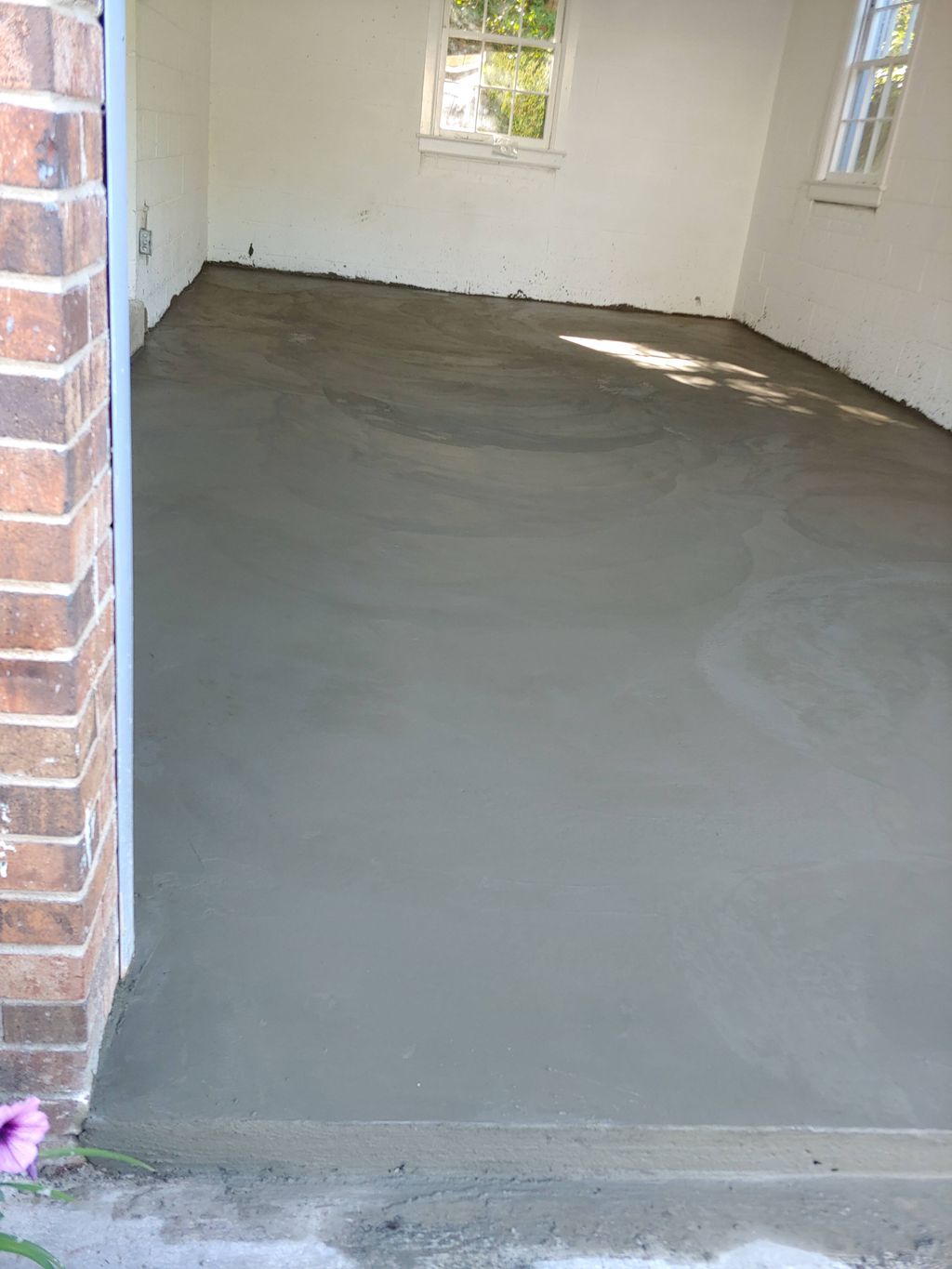 Concrete slab in Bethesda
