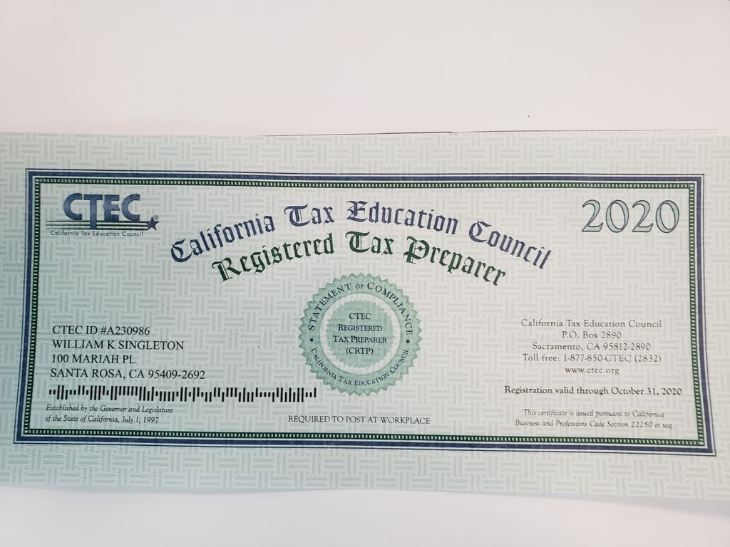 CTEC Registered