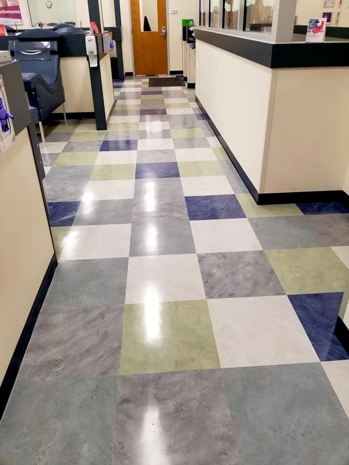 Floor maintenance - Buffing