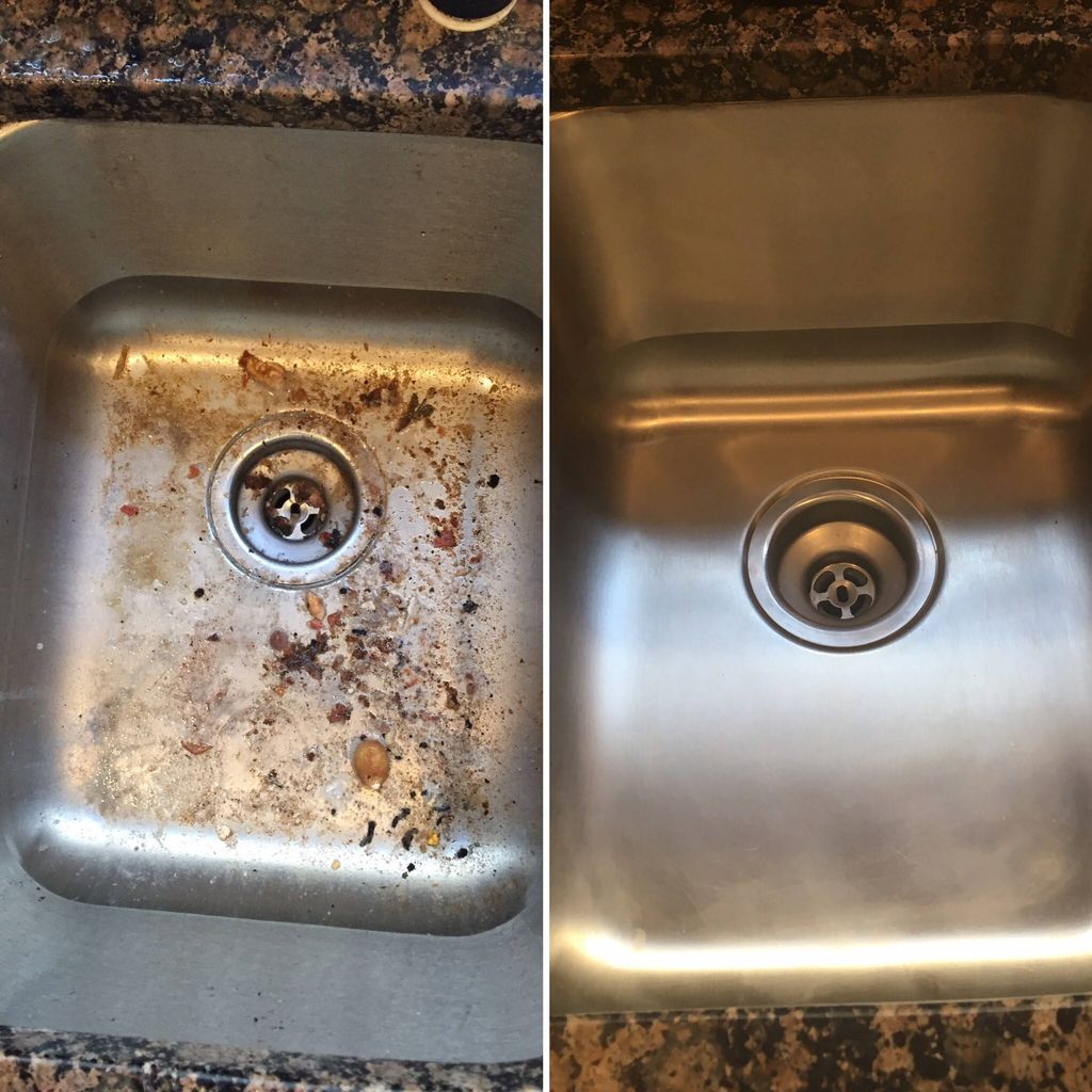 Cleaning stainless steel with natural homemade cle