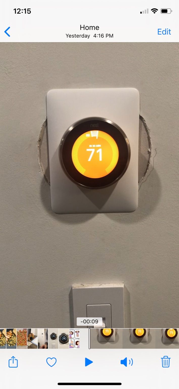 I just recently bought a Google Nest digital therm