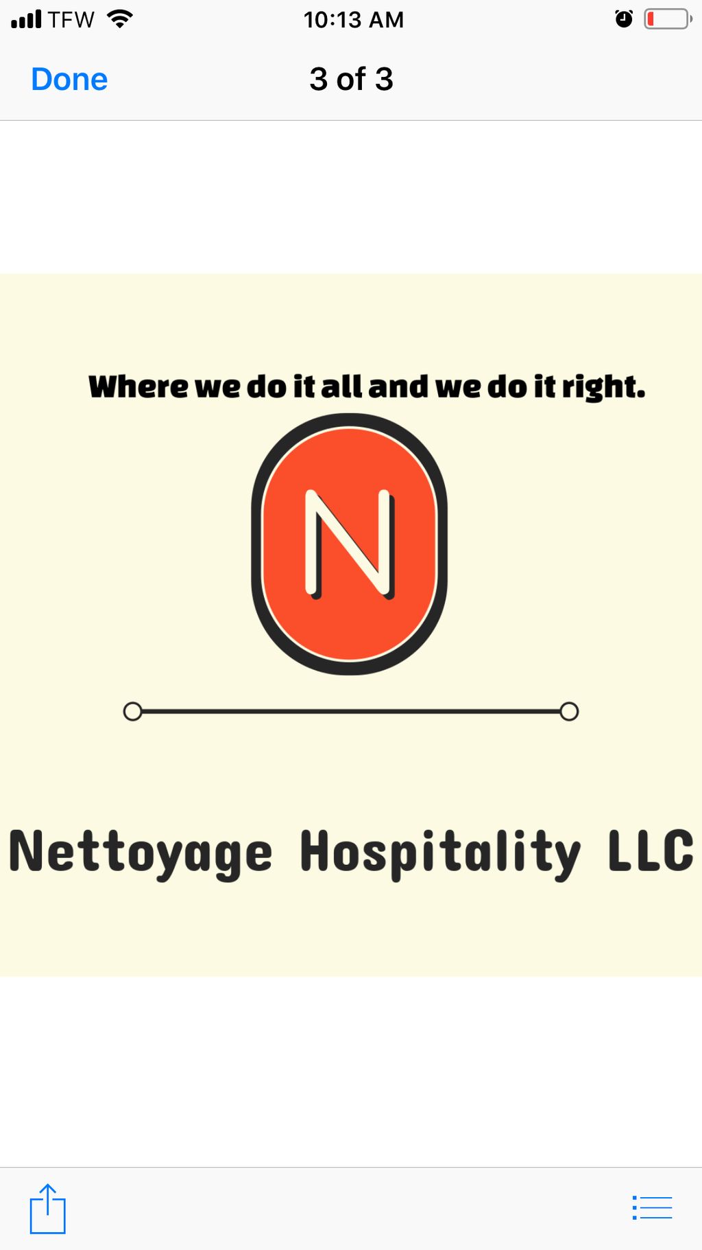 Nettoyage Hospitality LLC