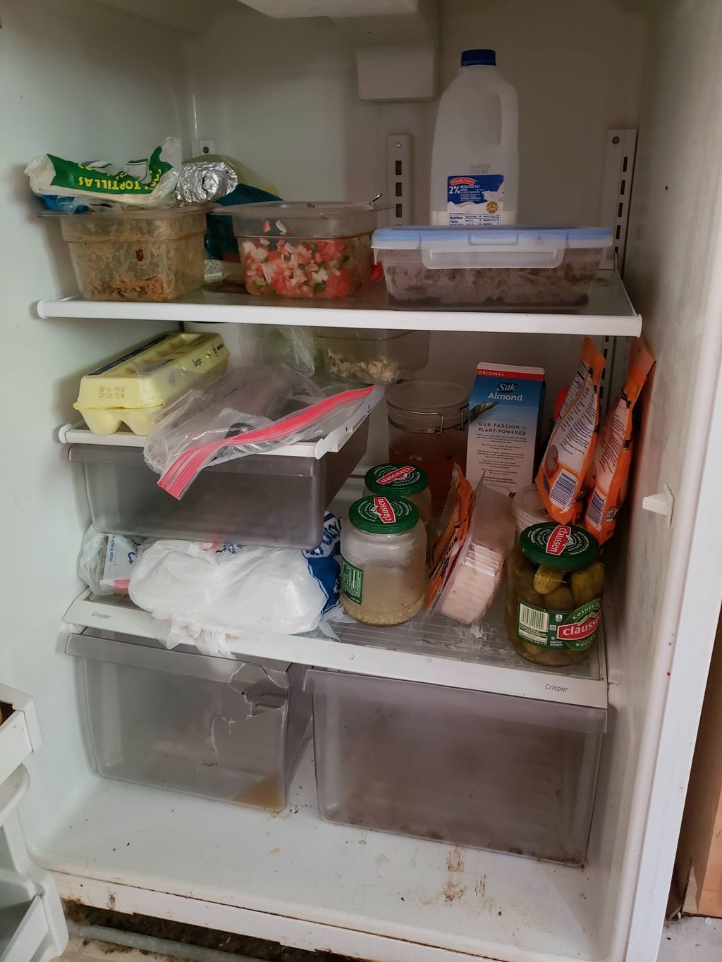 Refrigerator before Jessi