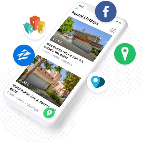 We list your home on 40+ websites including Zillow