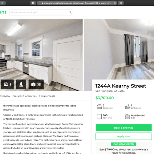 Get 3D Virtual Tours for your listing