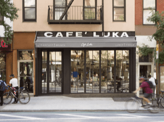 Cafe Luka, Manhattan, NY.
