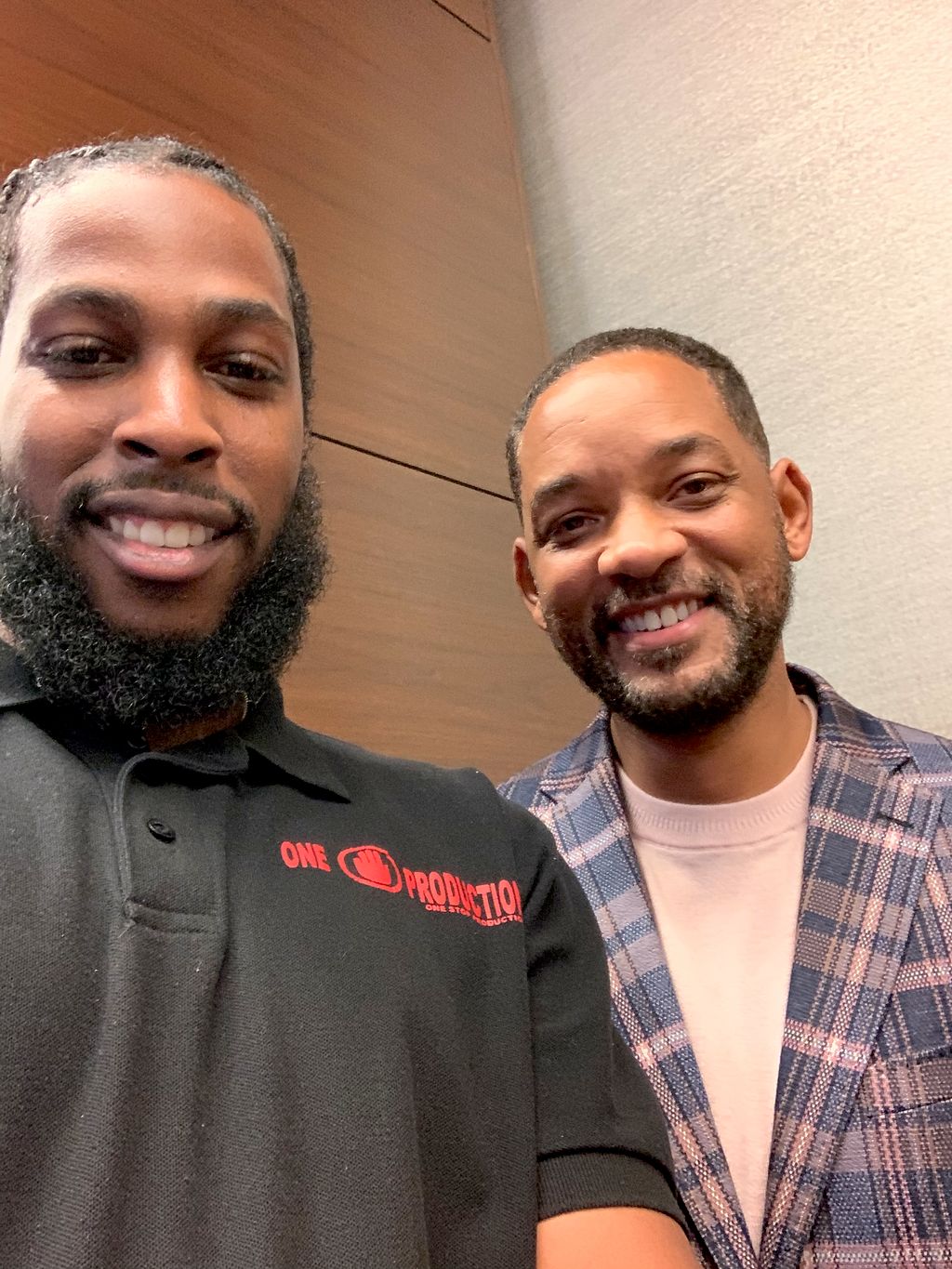 Will Smith and I at the MLK Salute to Greatness Di