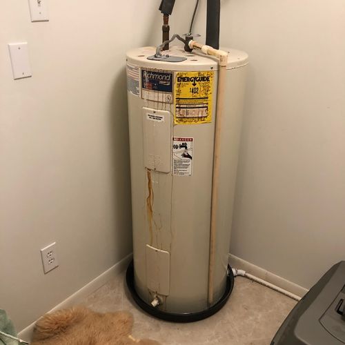 Time to change this electric water heater