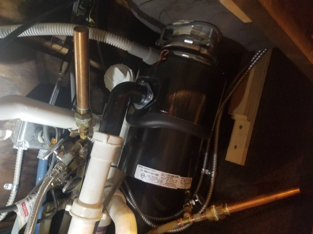 garbage disposal  installation 