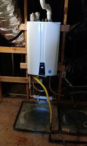 Another successful tankless installation 
