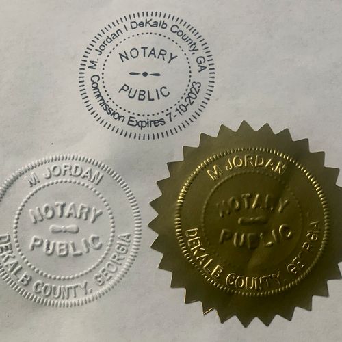 Three ways to get your Notary! Different price lev