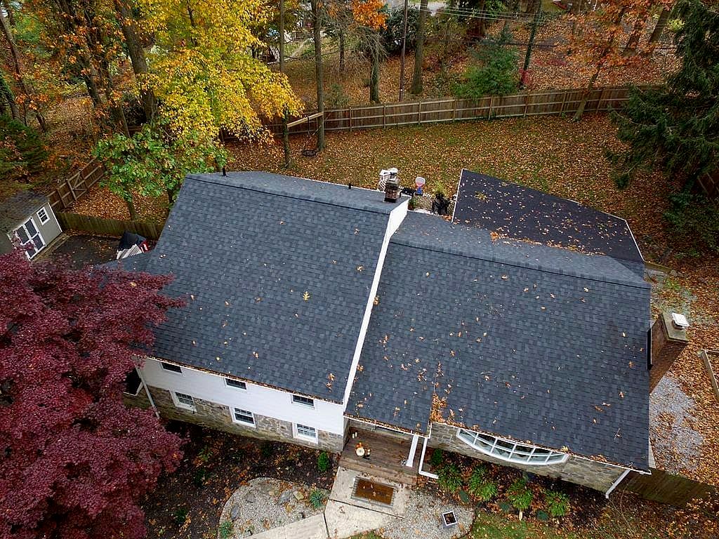 Shingle roof replacement and flat roof replacement
