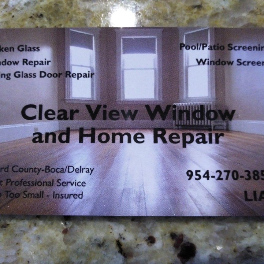 Clear View Window and Home Repair, LLC