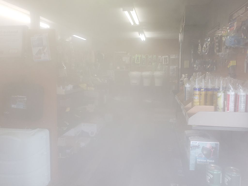 Fogged Commercial Space