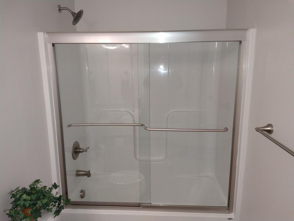 Stock Shower Door Installation
