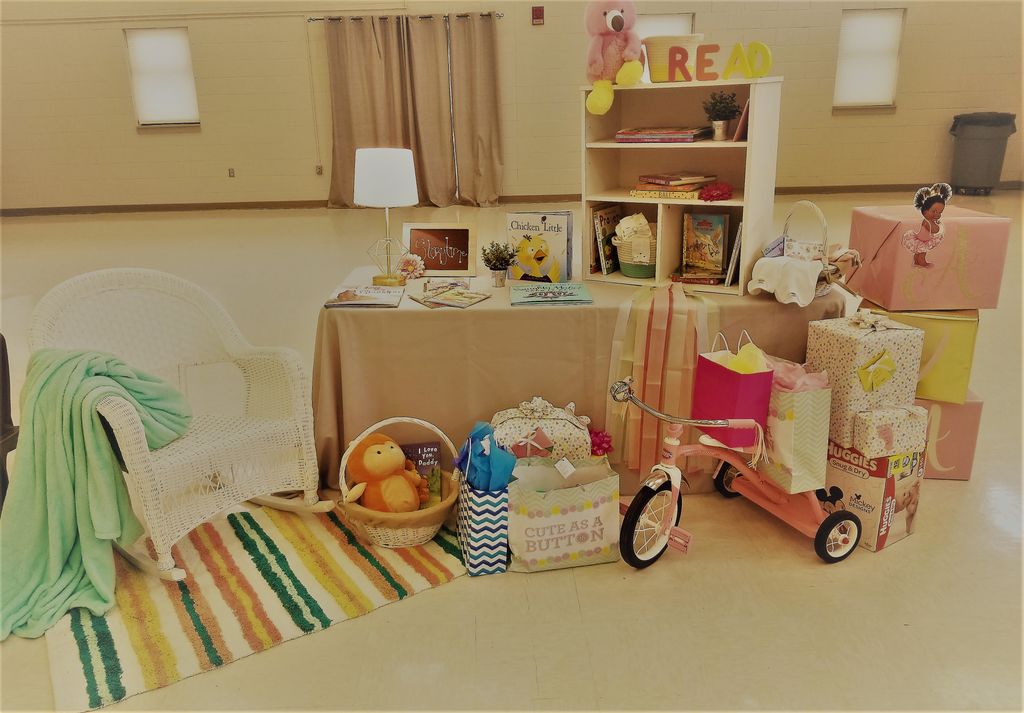 Ava Baby Shower 2018 - Gift Staging