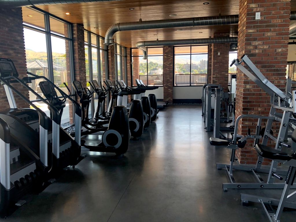 The gym where we will be training. 