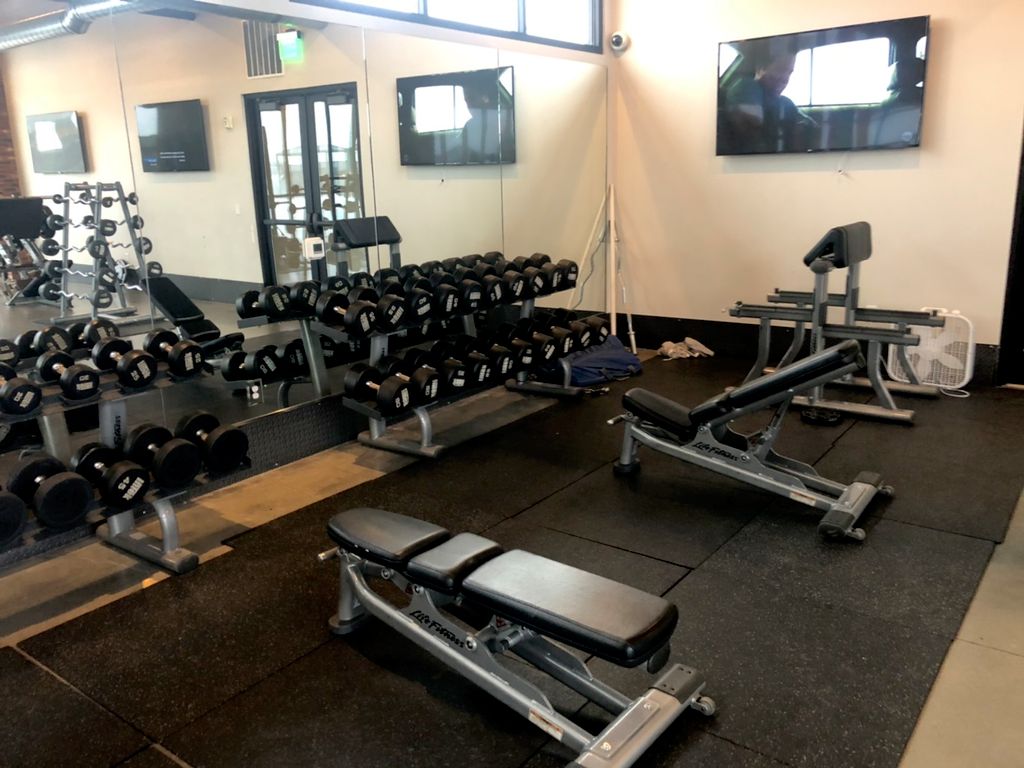 The gym where we will be training. 