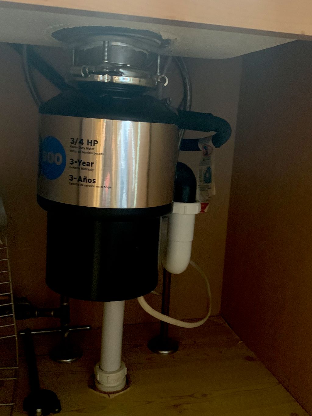 Installation of Garbage Disposal