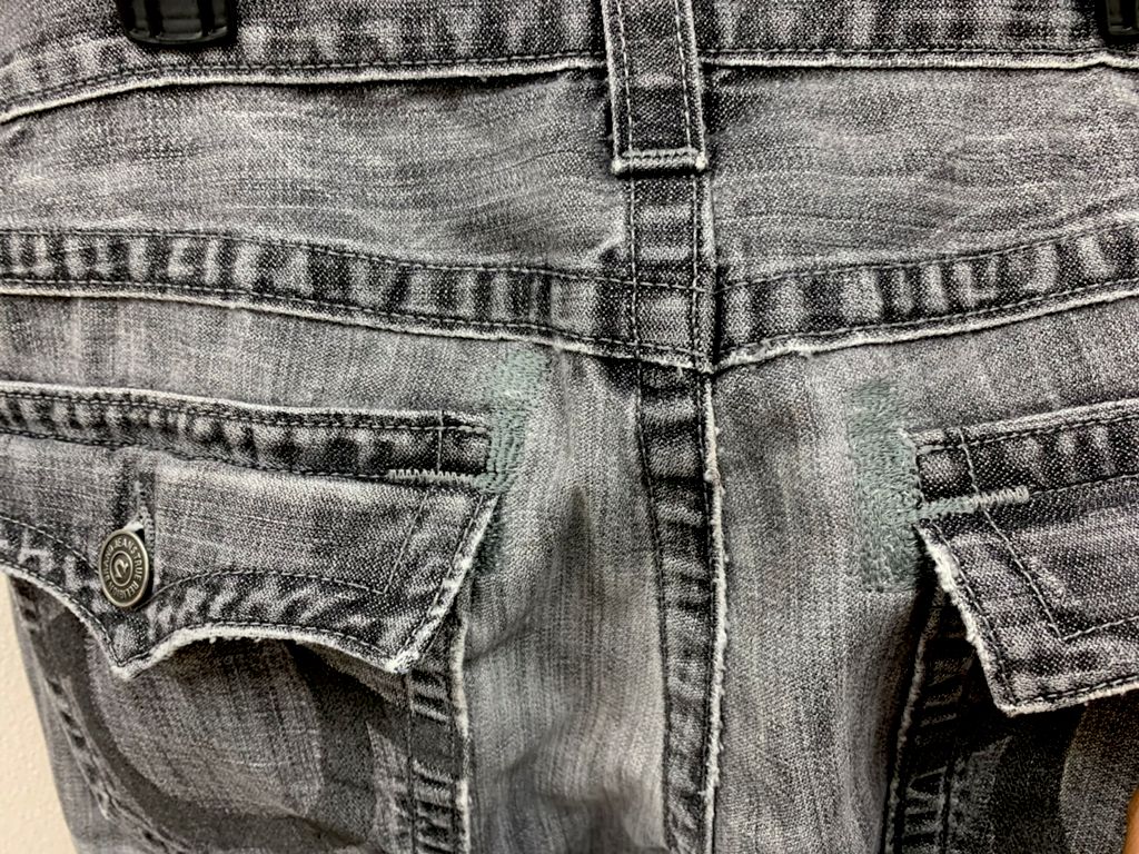 After patching holes 