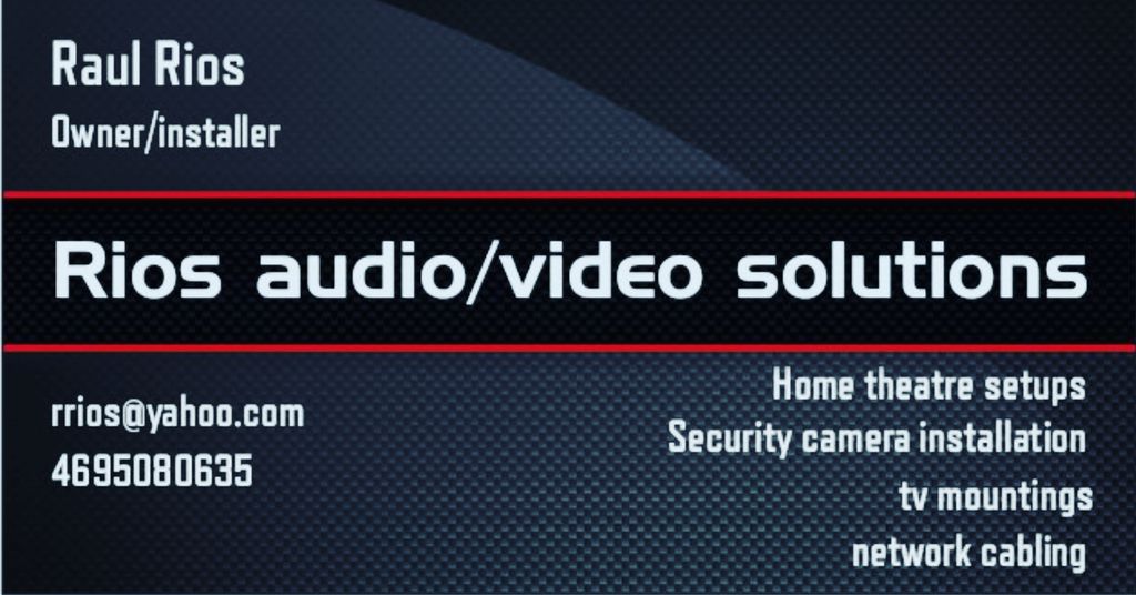 Rios Audio/video solutions