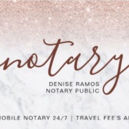 Denise 24/7 mobile notary